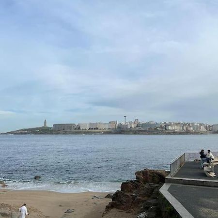 Ferienwohnung Centrico A Metros De La Playa A Coruña Exterior foto