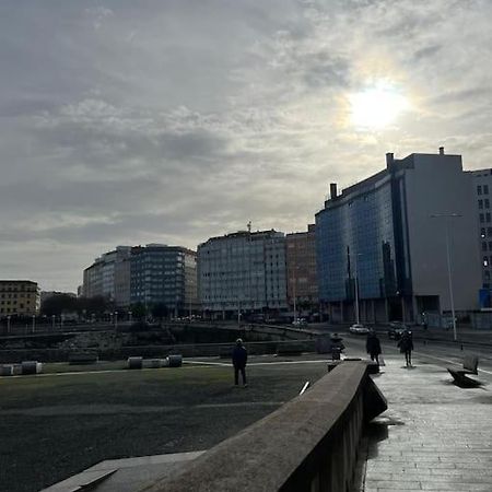 Ferienwohnung Centrico A Metros De La Playa A Coruña Exterior foto